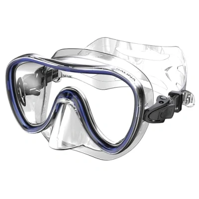 Abbildung von Seac SALINA MD SILTRA Schnorchel Maske für Jungen / Frauen, PCV, BLU, blau