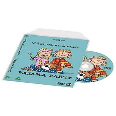 Abbildung von 3L DVD Hüllen für Filme Aufbewahrung Platz Cover 100 Stück Platzsparende Hülle ihr Aufbewahrungssystem 10281
