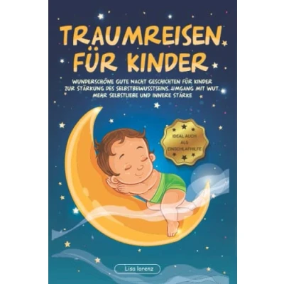 Abbildung von Traumreisen für einzigartige Kinder: Magische Gute Nacht Geschichten ab 2 Jahren zum Entspannen und Einschlafen. Mehr Selbstliebe, innere Stärke Mut auch hochsensible Kinder