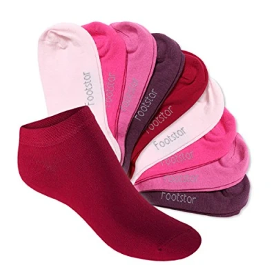 Abbildung von Footstar Kinder Sneaker Socken (10 Paar) Sneak it! Berrytöne 27 30