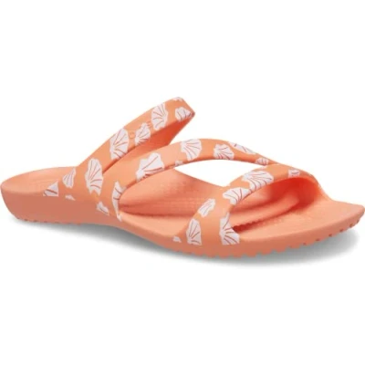 Abbildung von Crocs Herren Kadee II Graphic Sandal W Sandalen, Papaya/Multi, 37/38 EU