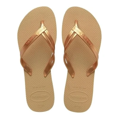 Abbildung von Havaianas Elegance, Damen Sandalen, gold, 35/36 EU