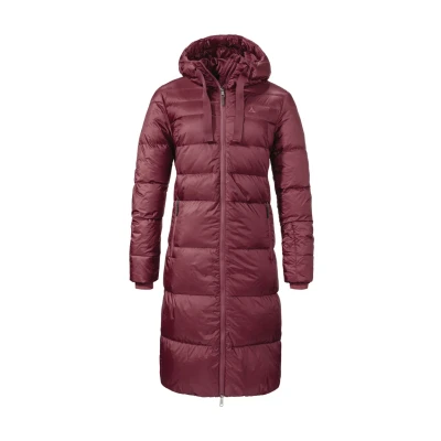 Abbildung von Schöffel Kenosha L Daunenmantel, Damen, Größe: 46, Pink