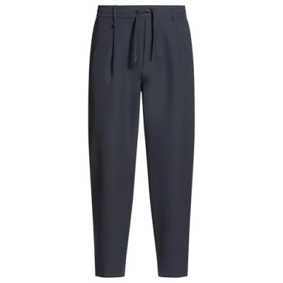 Abbildung von BOSS T Convertpleat Stoffhose, Herren, Größe: 48, Dark blue two