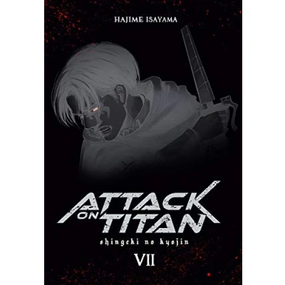 Abbildung von Attack on Titan Deluxe 7: Edle 3 in 1 Ausgabe des Mangas im Hardcover mit Farbseiten