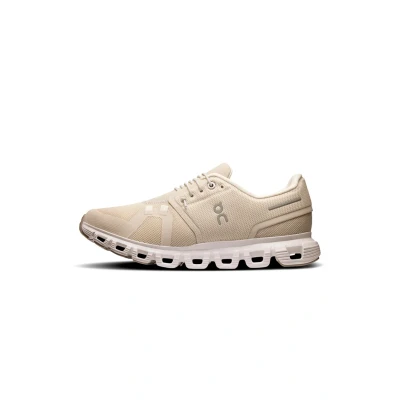 Abbildung von On Cloud 6 Walkingschuh Pearl white, Damen, Größe: 36, white Polyester