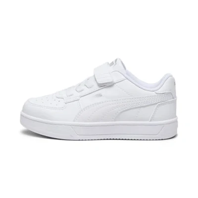 Abbildung von Puma Caven 2.0 Unisex Sneaker low für Kinder, Größe: 29, White/dark indigo/gum Schuhe