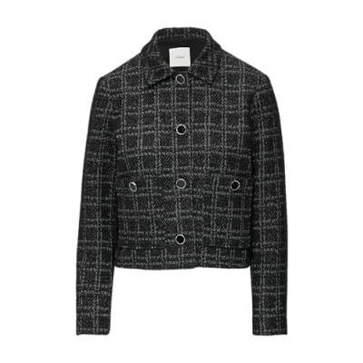 Abbildung von s.Oliver Black Label MIT Aufgesetzten Taschen Blazer, Damen, Größe: 34, Schwarz