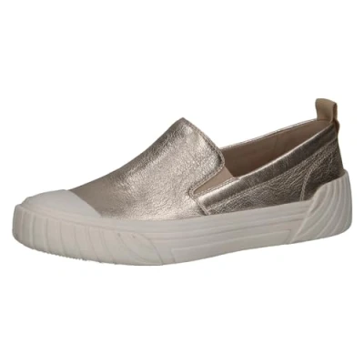 Abbildung von Caprice Slipper, Damen, Größe: 37, Platin metal Leder