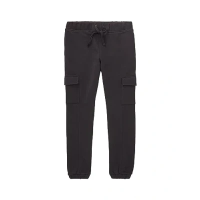 Abbildung von TOM Tailor MIT Recyceltem Jogginghose für Kinder, Größe: 176, Coal grey