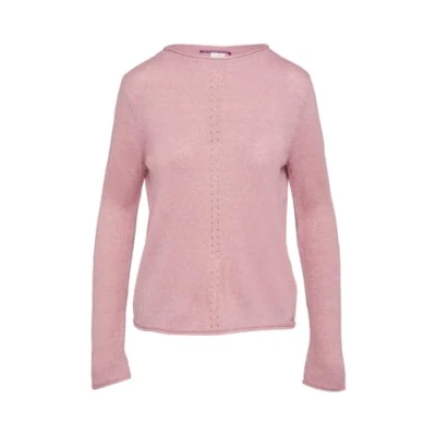 Abbildung von QS Strickpullover, Damen, Größe: Medium, Zartrosa