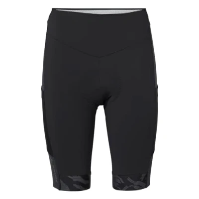Abbildung von Vaude KURO Tights Kurze Sporthose, Damen, Größe: 34, Black