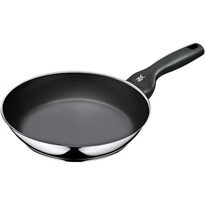 Abbildung von WMF Ceradur Profi Bratpfanne Induktion 24 cm, Cromargan Edelstahl beschichtet, Keramikbeschichtung, Kunststoffgriff