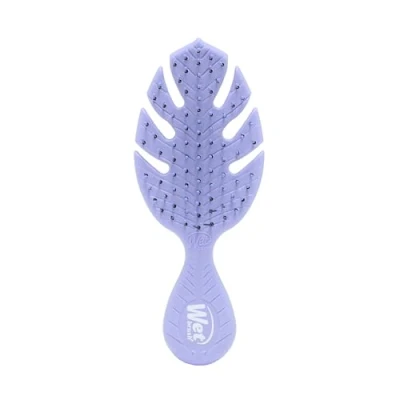 Abbildung von Wet Brush Go Green Mini Detangler Hairbrush Travel Sized UltraSoft Intelliflex Bristles Minimizes Pain Lavender