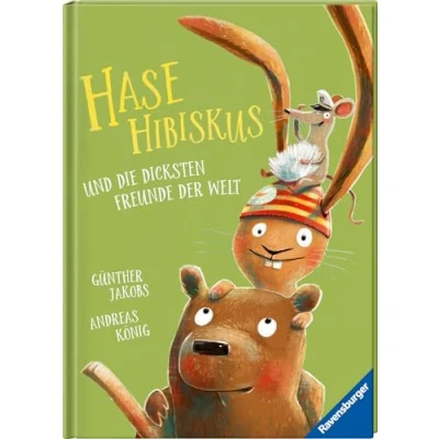 Abbildung von Hase Hibiskus und die dicksten Freunde der Welt Kinderbuch ab 3 Jahre, Bilderbuch
