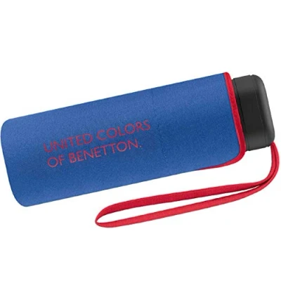 Abbildung von Benetton Taschenschirm Ultra Mini Flat Solid Blue