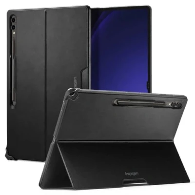 Abbildung von Spigen Thin Fit Pro Hülle Entwickelt für Samsung Galaxy Tab S10 Ultra (2024) / S9 (2023) S8 (2022) Schwarz