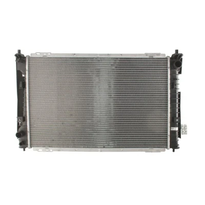 Abbildung von NISSENS 61040 Kühler, Motorkühlung Aluminium 674 440 26 Kühlrippen gelötet