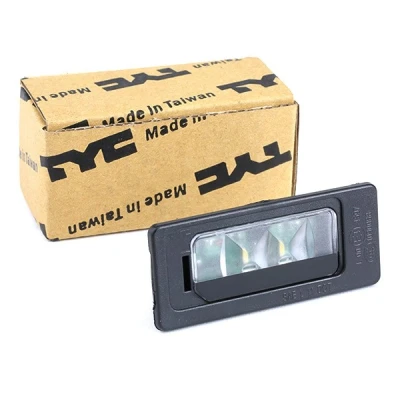 Abbildung von TYC 15 0389 00 9 Kennzeichenleuchte LED beidseitig mit VOLKSWAGEN: Golf 7 Variant, Sharan II, Touran I, SKODA: Octavia 3 Combi, Fabia III Estate