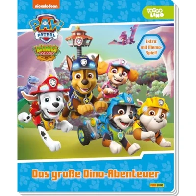 Abbildung von PAW Patrol: Das große Dino Abenteuer: Pappbilderbuch mit Memo Spiel!
