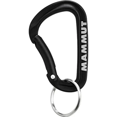 Abbildung von Mammut Mini Carabiner Classic Keylock S Mammut, Farbe:Black, Größe:one Size