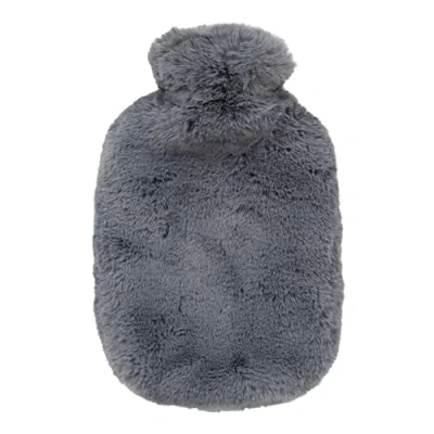 Abbildung von Fashy Wärmflasche mit Bezug aus hochwertigem Fellimitat, 2,0L