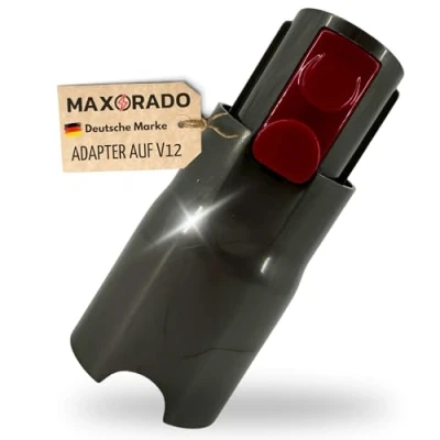 Abbildung von Maxorado Adapter kompatibel mit Dyson V12 auf Zubehör von V7, V8, V10, V11, V15 Staubsauger Modelle