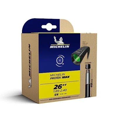 Abbildung von Michelin Tube Intérieur Unisexe C4 Protek Max, Valve Schrader 35mm, 26&quot; 1.9 2.3