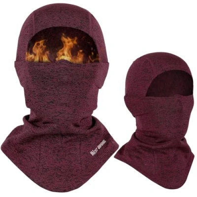 Abbildung von ICOCOPRO Sturmhaube Herbst Winter für Herren &amp; Damen, Winddicht Thermo Balaclava Gesichtsmaske Skimaske Sturmmaske Outdoor Sports Radfahren, Skifahren, Motorrad, Fahrrad, Einheitsgröße