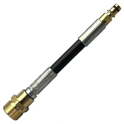 Abbildung von Quick Click Connect Adapter passend Für Hochdruckschläuche mit M22 x 1,5 IG Kärcher, Kränzle, Workzone UVM.