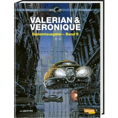 Abbildung von Valerian und Veronique Gesamtausgabe 5: Bände 13 15 der französischen Science Fiction Comic Serie als Sammelband mit spannenden Hintergrundinfos