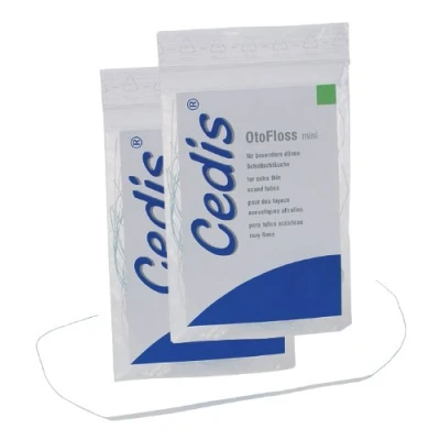 Abbildung von 20 St. Cedis OtoFloss mini Reinigungsfäden Nr. 78039 (Doppelpack)