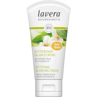 Abbildung von Lavera mattierende Balancecreme grüner Tee