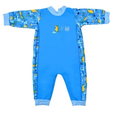 Abbildung von Splash About Warm In One Baby Erwärmen Wetsuit, Crocodile Swamp, 6 12 monate