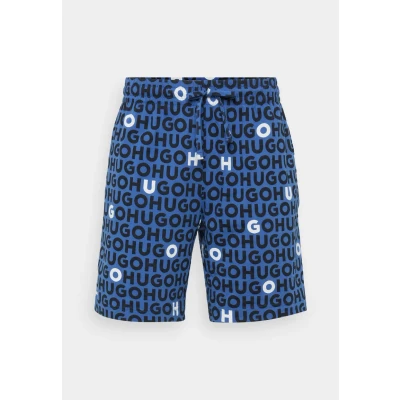 Abbildung von HUGO Tortuga Shorts Nachtwäsche Hose, Herren, Größe: XXL, Medium blue