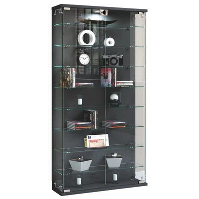 Abbildung von VCM Wandregal "Wandvitrine Hängevitrine Glasvitrine Relas L" 1 Stk. tlg.