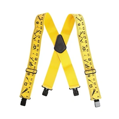 Abbildung von kwb Hosenträger, elastisch, Länge 100 cm, Breite 5,1 cm maßbandträger, hosenträger herren, nach Dehnung: 160