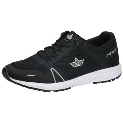 Abbildung von Lico Unisex Basildon Sneaker, Schwarz/Weiss, 44 EU