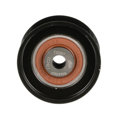 Abbildung von GATES FleetRunner Micro V Stretch Fit T42307 Umlenk /Führungsrolle, Zahnriemen PEUGEOT: 508 I SW, 5008 I, 208 Hatchback, FORD: MONDEO 4