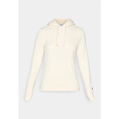 Abbildung von Champion Icons Tonal Hoodie Kapuzenpullover, Damen, Größe: Small, Beige