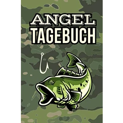 Abbildung von Angel Tagebuch: Umfangreiches Angler Logbuch zum Erfassen der Fänge Perfekt für und Petrijünger DIN A5 120 Seiten