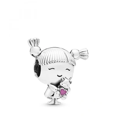 Abbildung von PANDORA Charm &quot;Mädchen mit Zöpfen&quot; 798016EN160