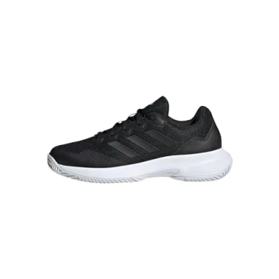 Abbildung von adidas Performance Gamecourt 2 Multicourt Tennisschuh core black silver metallic, Damen, Größe: 36 2/3 Schuhe