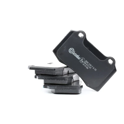 Abbildung von BREMBO P 36 020 Bremsbelagsatz exkl. Verschleißwarnkontakt ohne Zubehör VOLVO: V70 2, S60 I, PEUGEOT: 208 I Hatchback, JAGUAR: XJ Saloon, S Type