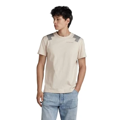 Abbildung von G Star Flight DECK Tshirt print, Herren, Größe: Medium, Whitebait