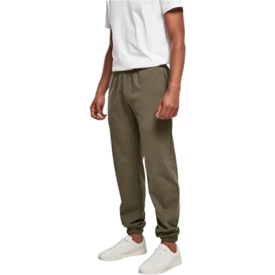 Abbildung von Build Your Brand Herren Basic Jogging Pants Hose, Olive, L