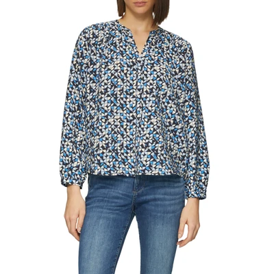 Abbildung von s.Oliver Bluse, Damen, Größe: 42, Navy
