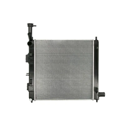 Abbildung von NISSENS 606865 Kühler, Motorkühlung Aluminium 410 420 16 Kühlrippen gelötet