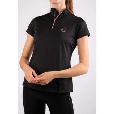 Abbildung von Montar Poloshirt Everly Rosegold Schwarz XL