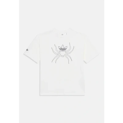 Abbildung von adidas Originals TEE Unisex Tshirt print für Kinder, Größe: 152, White